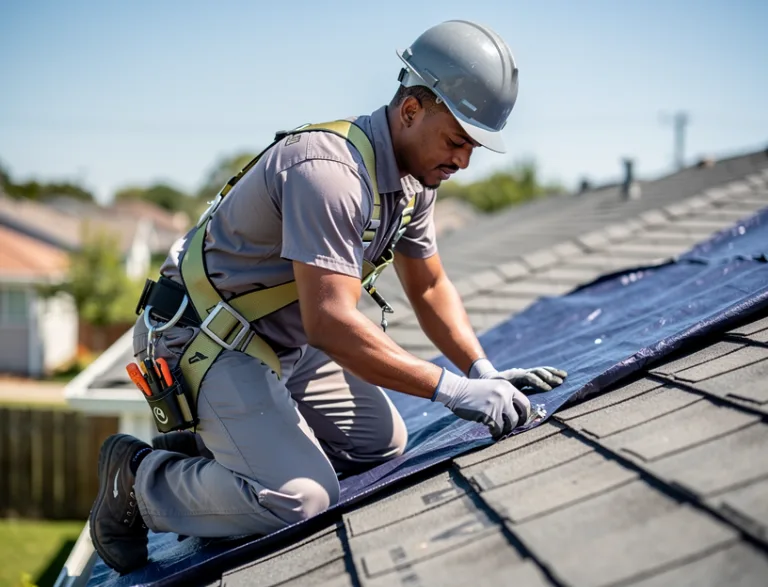 Roof Tarping service in Downtown Vancouver